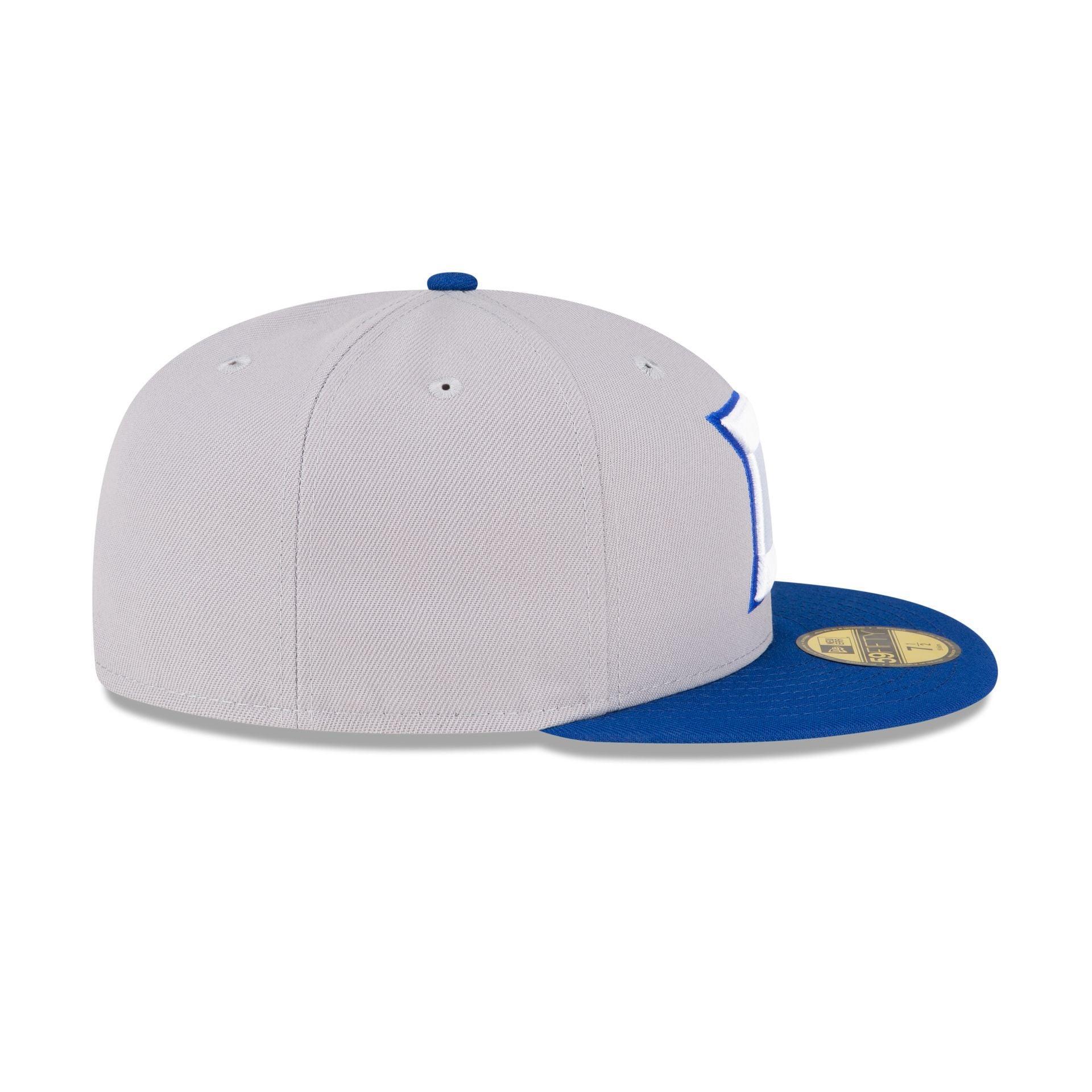 Duke Blue Devils Gray 59FIFTY Fitted Hat Male Product Image