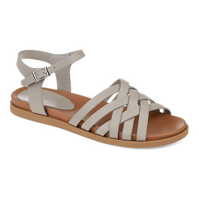 Journee Collection Kimmie Sandal | Womens | | | Sandals | Ankle Strap | Flat Product Image