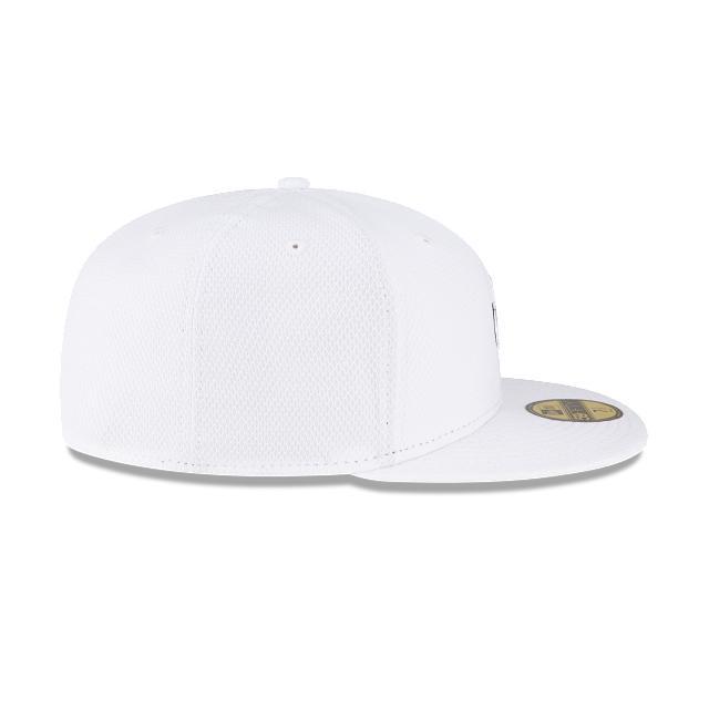 New Era Golf White 59FIFTY Fitted Hat Male Product Image