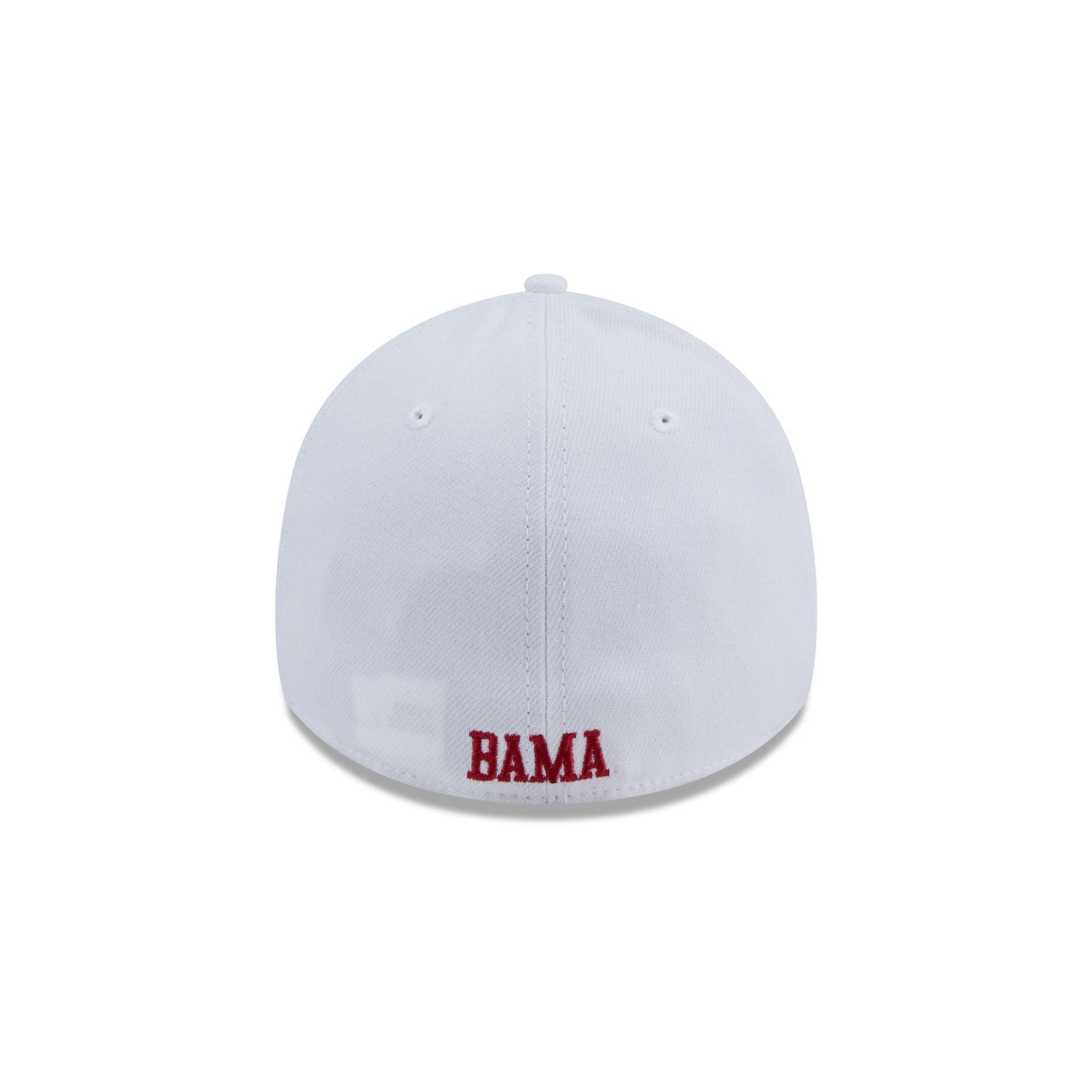 Alabama Crimson Tide Chrome 39THIRTY Stretch Fit Hat Male Product Image