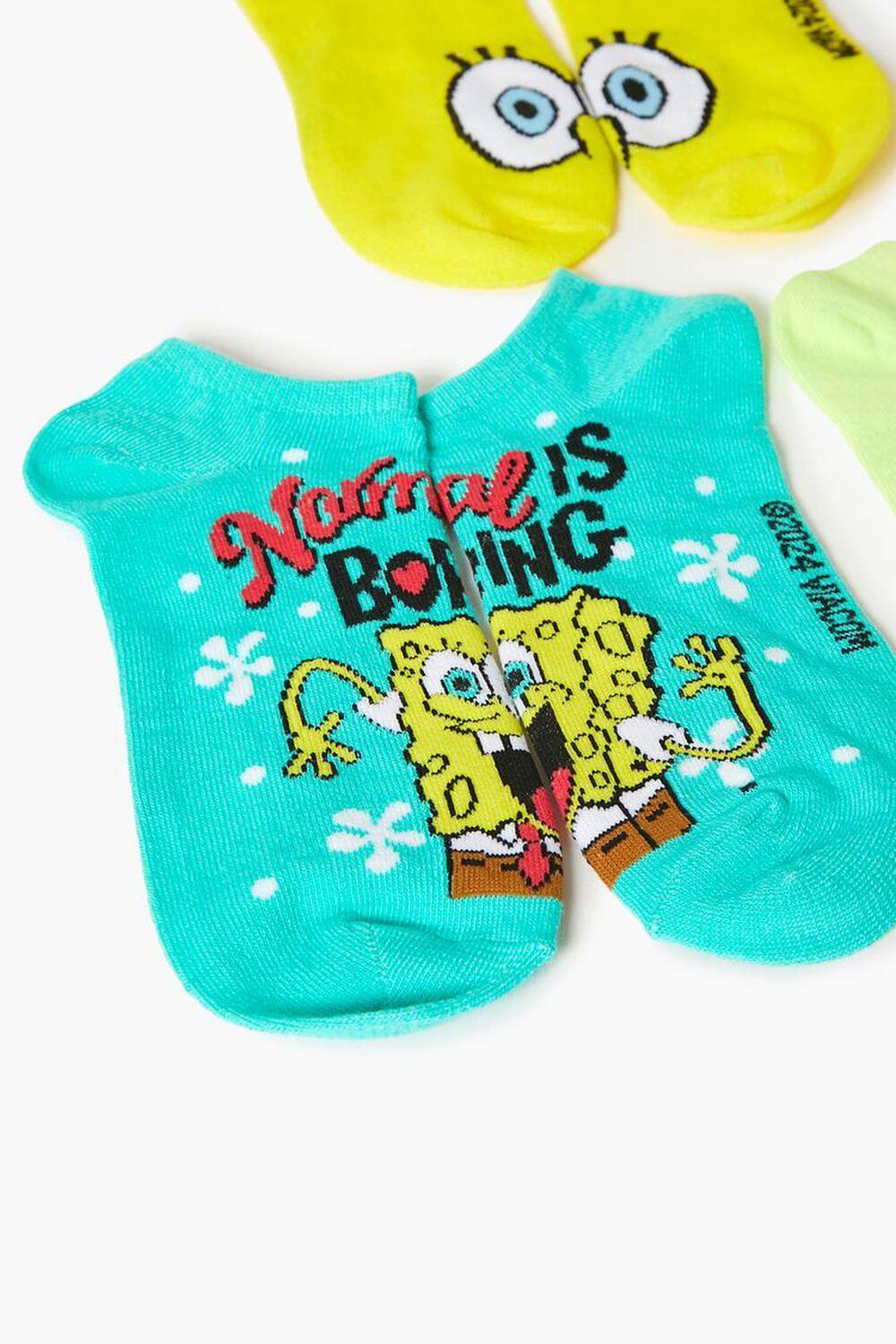 SpongeBob SquarePants Ankle Socks Set - 5 pack | Forever 21 Product Image