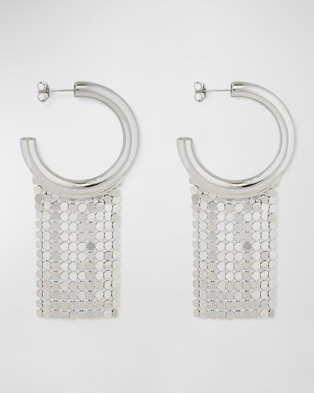 Pixel Drop Hoop Earrings  Product Image