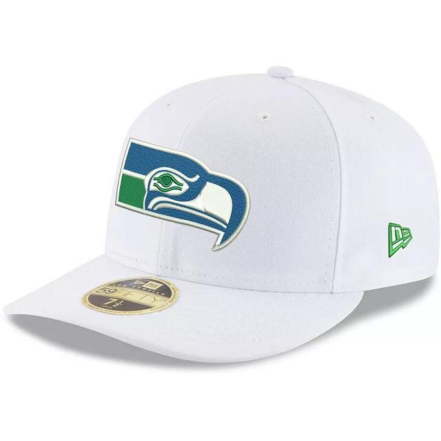 Mens New Era Seattle Seahawks Historic Logo Omaha Low Profile 59FIFTY Fitted Hat Product Image