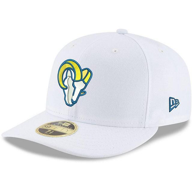 Mens New Era Los Angeles Rams Alternate Logo Omaha Low Profile 59FIFTY Fitted Hat Product Image