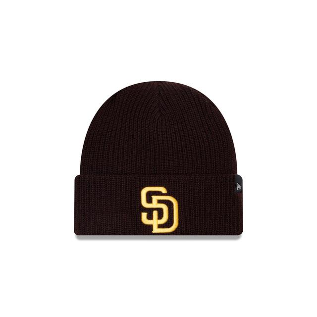 San Diego Padres Merino Wool Knit Beanie Male Product Image