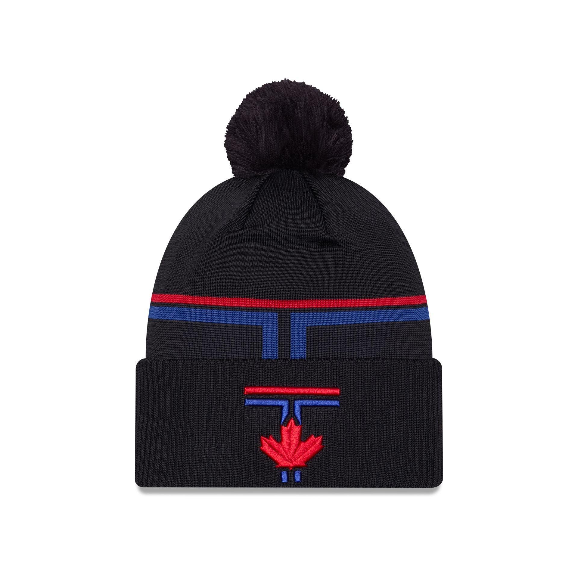 Toronto Blue Jays City Connect Pom Knit Hat Male Product Image