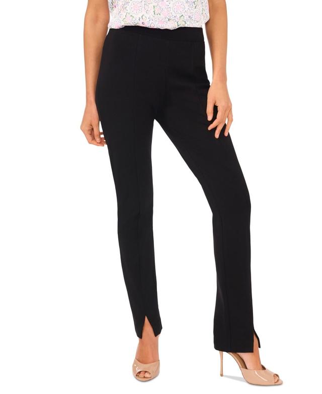 CeCe Ponte Straight Leg Ankle Pants Product Image