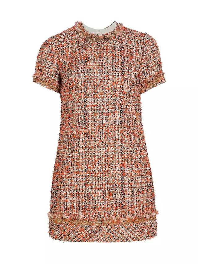 Tweed Mini Shift Dress Product Image