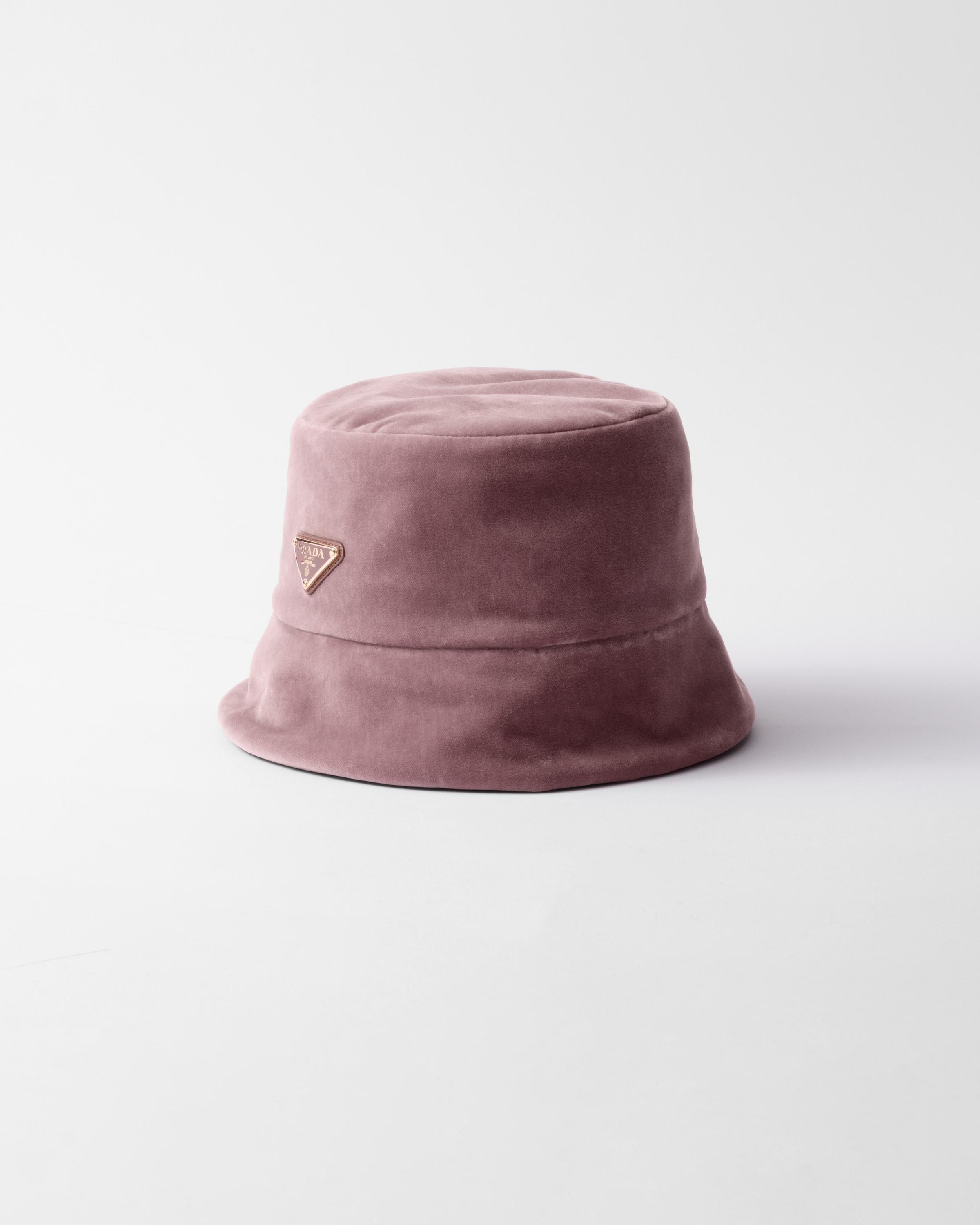 Velvet bucket hat Product Image