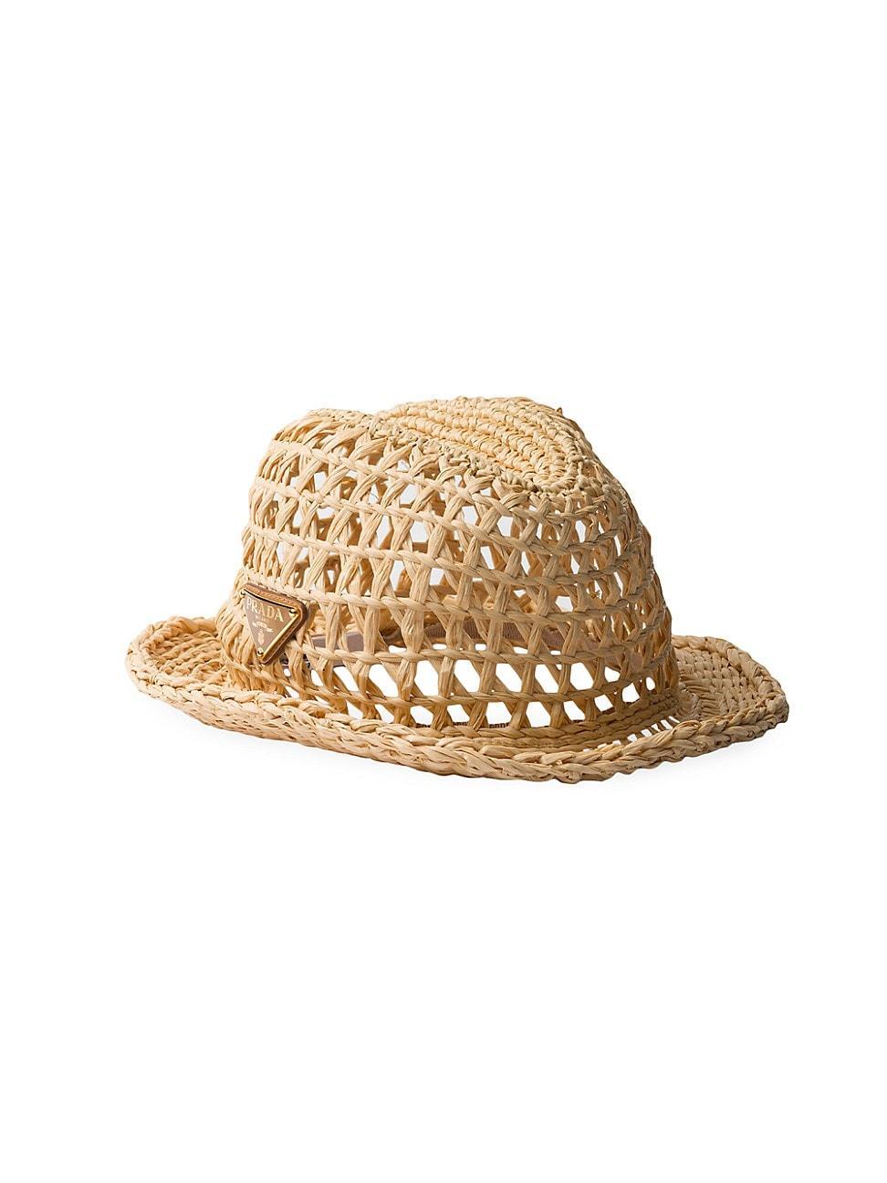 Womens Woven Fabric Fedora product image