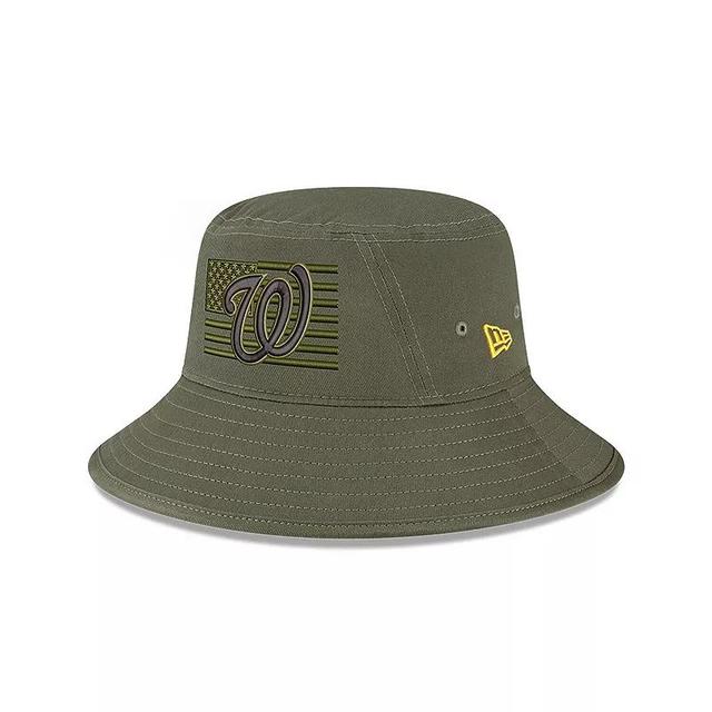 Mens New Era Washington Nationals 2023 Armed Forces Day Bucket Hat Product Image