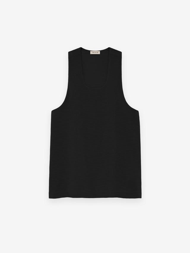 Ottoman Ribbed Tank Male Product Image