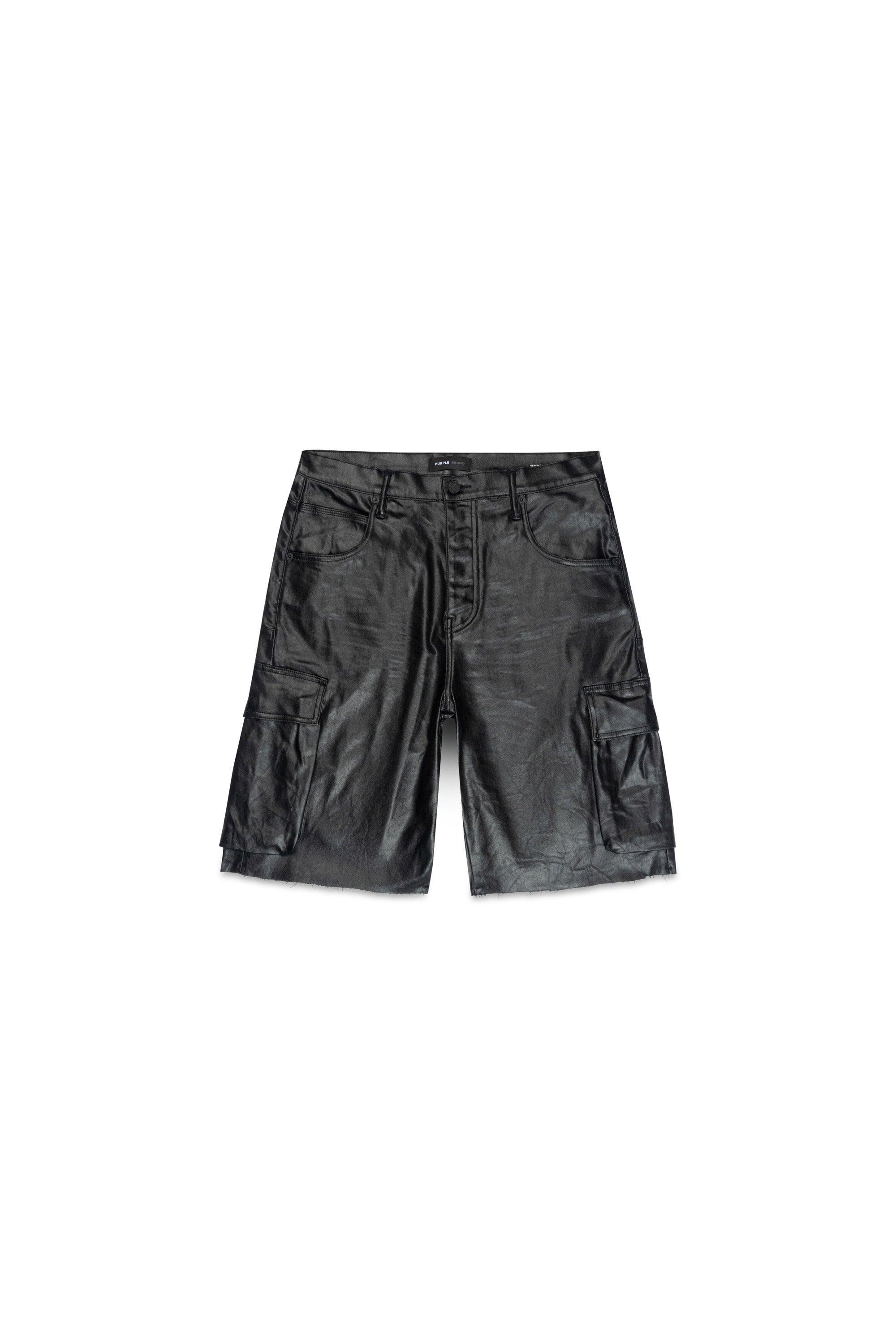 P022 High Shine Cargo Shorts Male Product Image