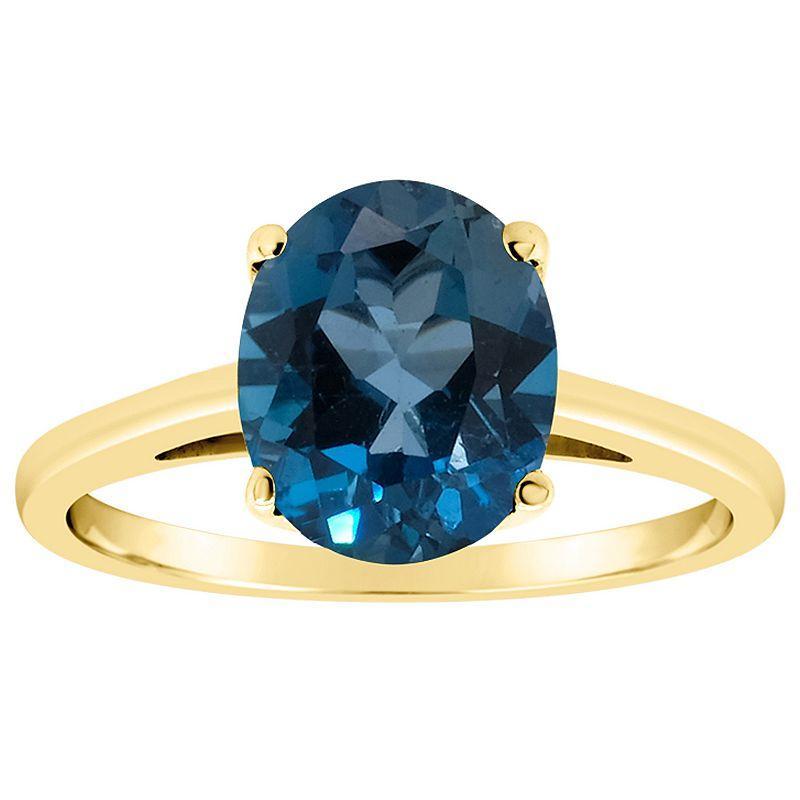 Macys London Topaz (3-5/8 ct. t.w.) Ring in 14K Yellow Gold Product Image