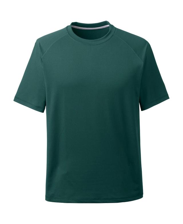 Mens Lands End School Uniform Short Sleeve Active Tee Product Image