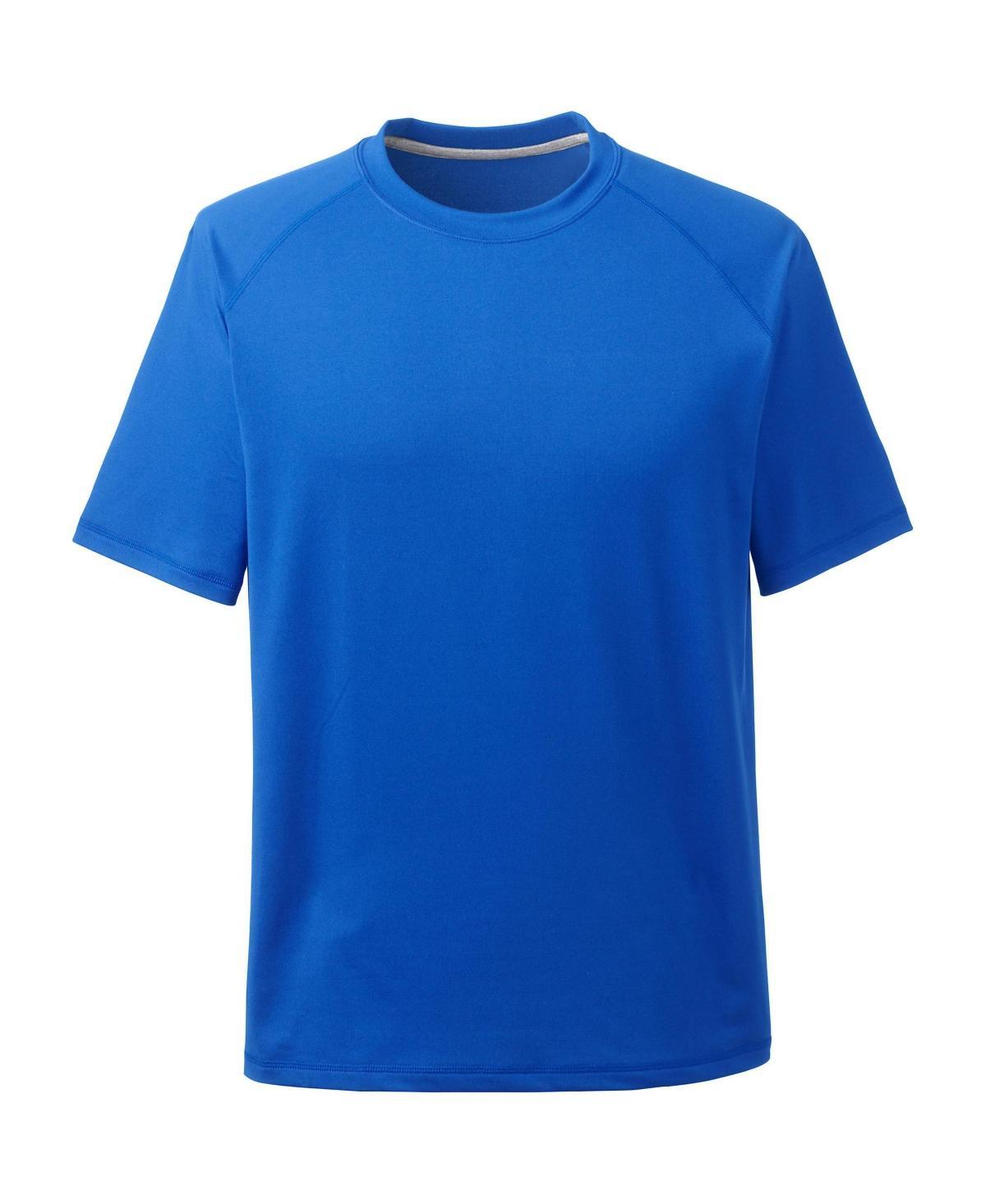 Mens Lands End School Uniform Short Sleeve Active Tee Product Image