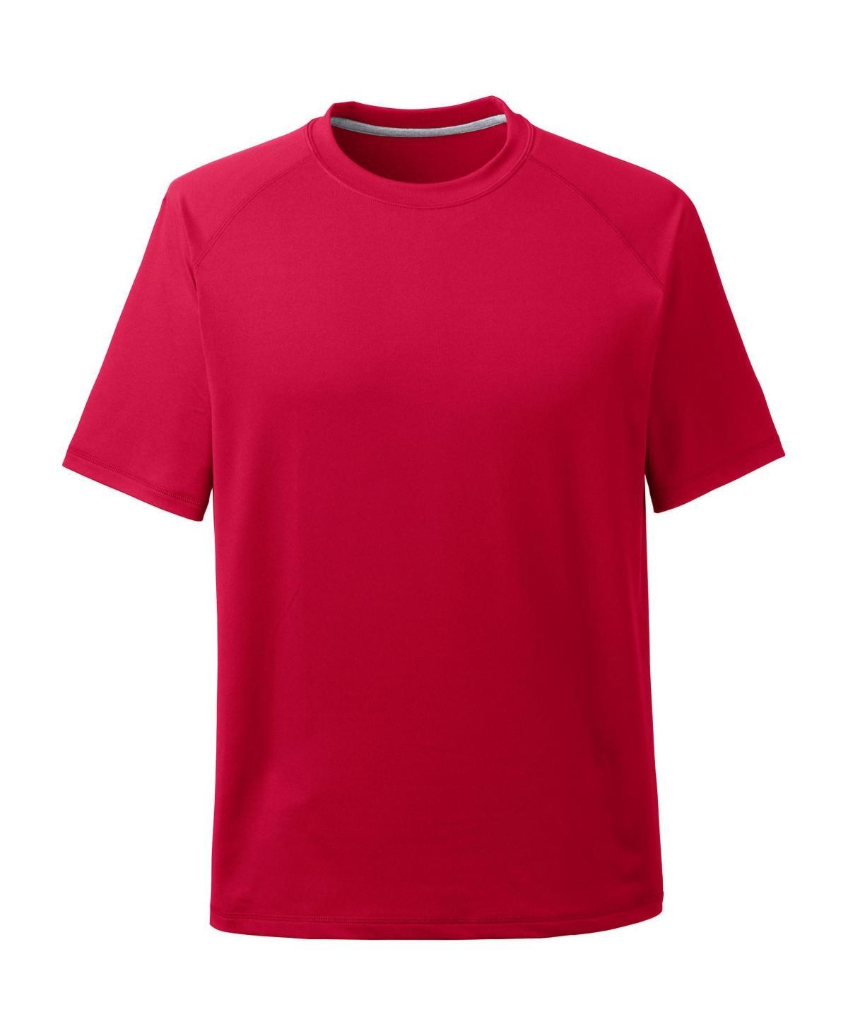 Mens Lands End School Uniform Short Sleeve Active Tee Product Image