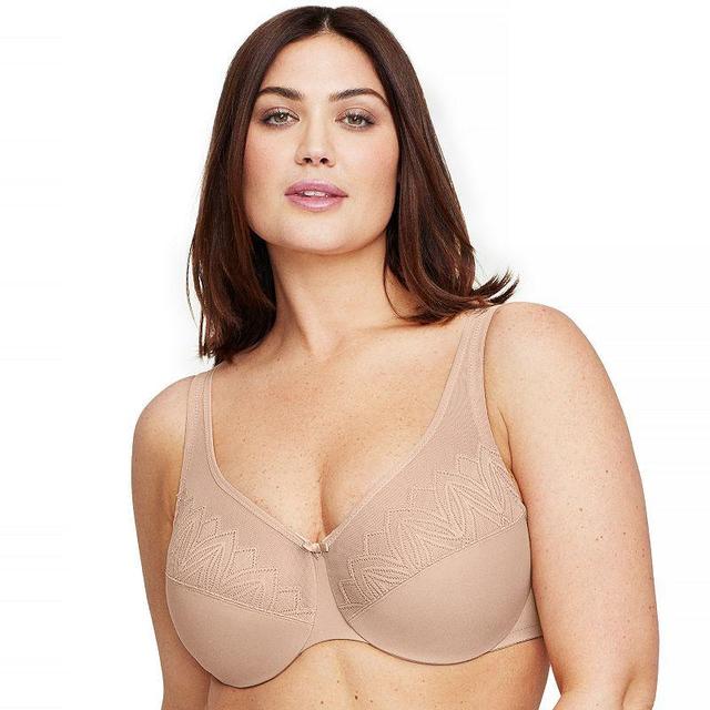 Plus Size Glamorise WonderWire Full Figure Minimizer Underwire Bra 9003, Womens Product Image