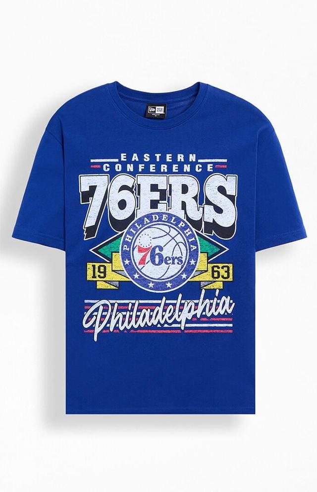 New Era Mens Philadelphia 76ers T-Shirt Product Image