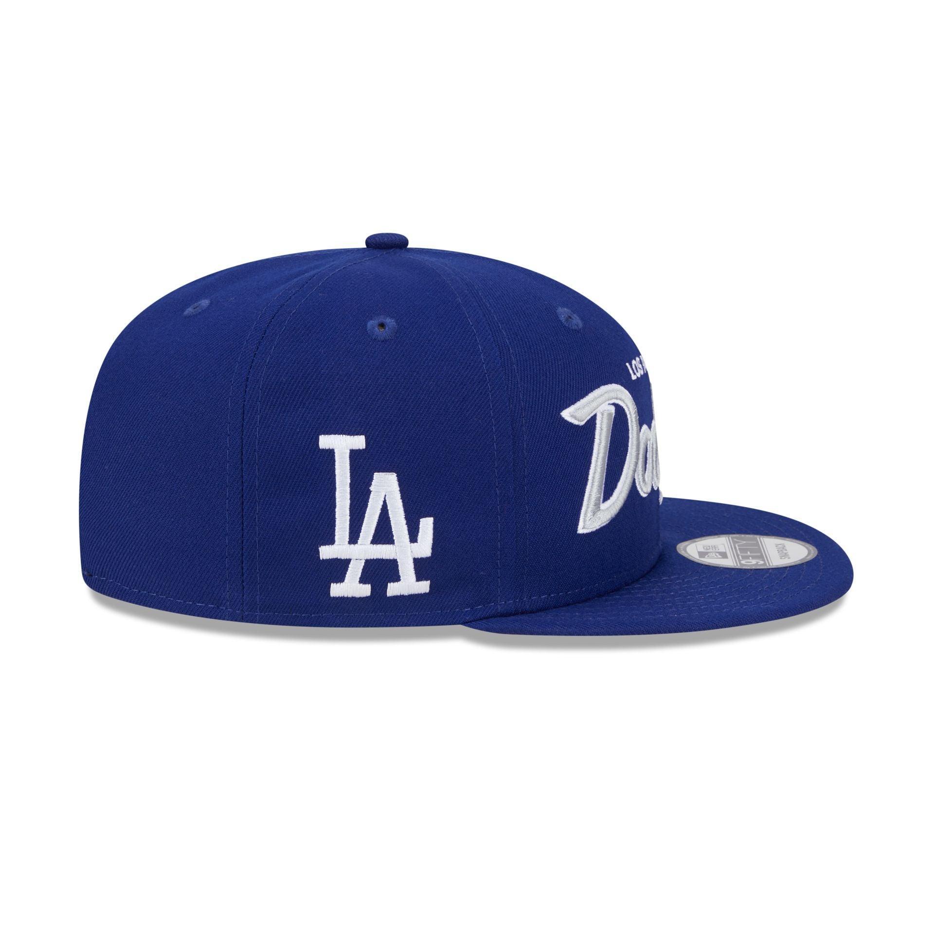 Los Angeles Dodgers Wordmark 9FIFTY Snapback Hat Male Product Image