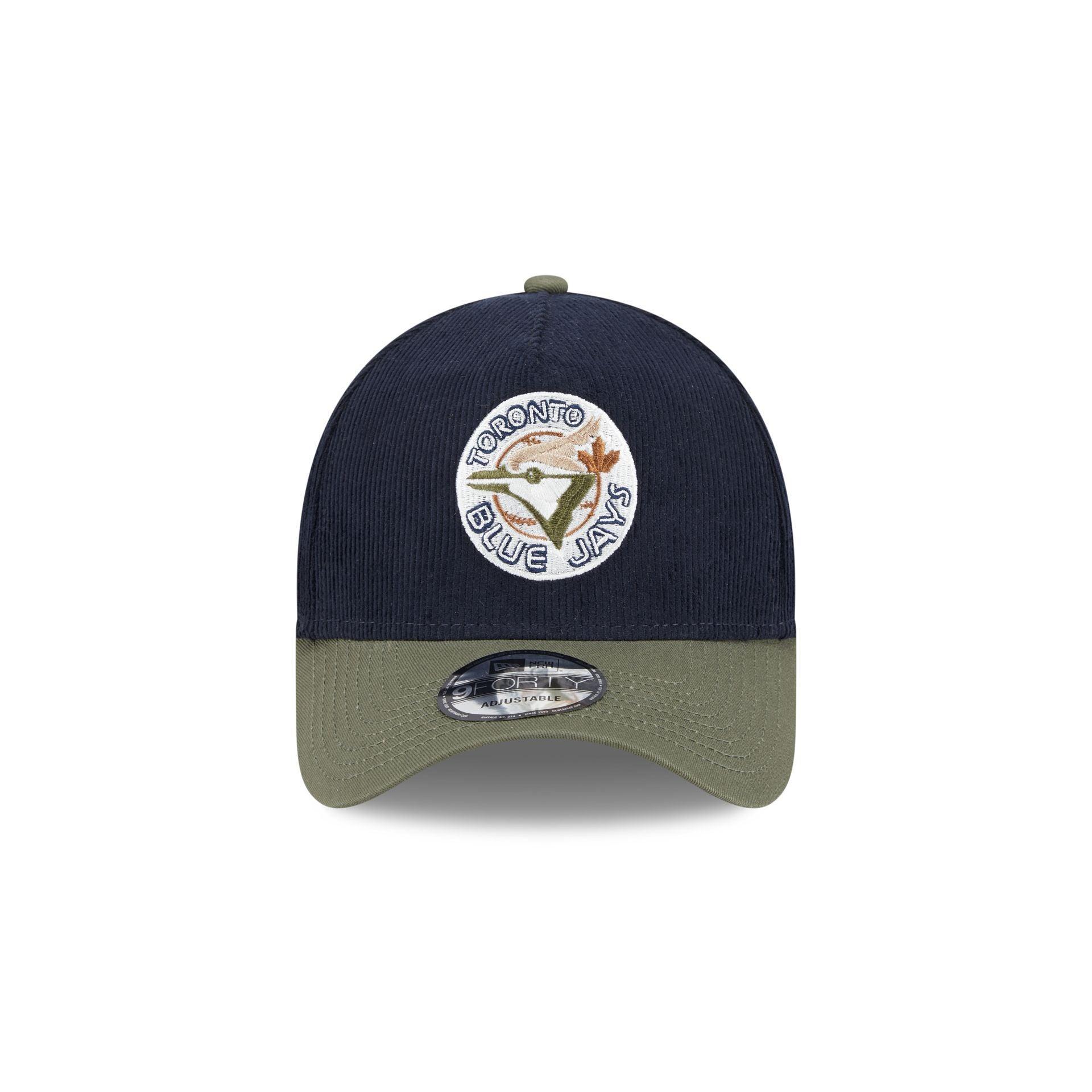 Toronto Blue Jays Navy 9FORTY A-Frame Snapback Hat Male Product Image