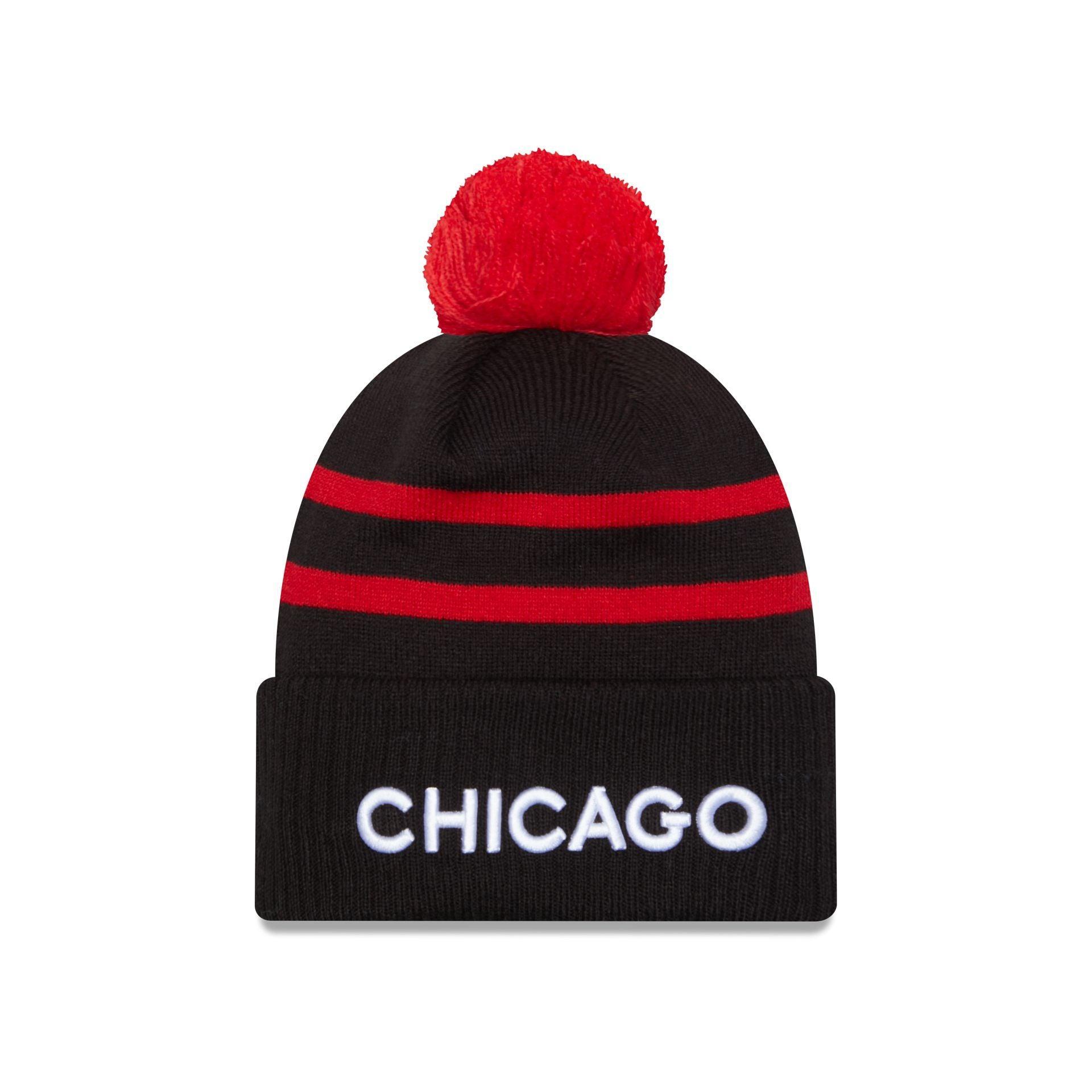 Chicago Bulls 2023 City Edition Pom Knit Hat Male Product Image