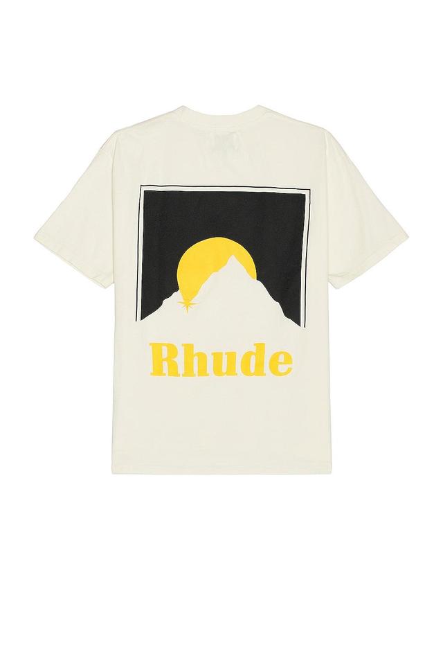 Rhude Moonlight Tee Cream. (also in ). Product Image