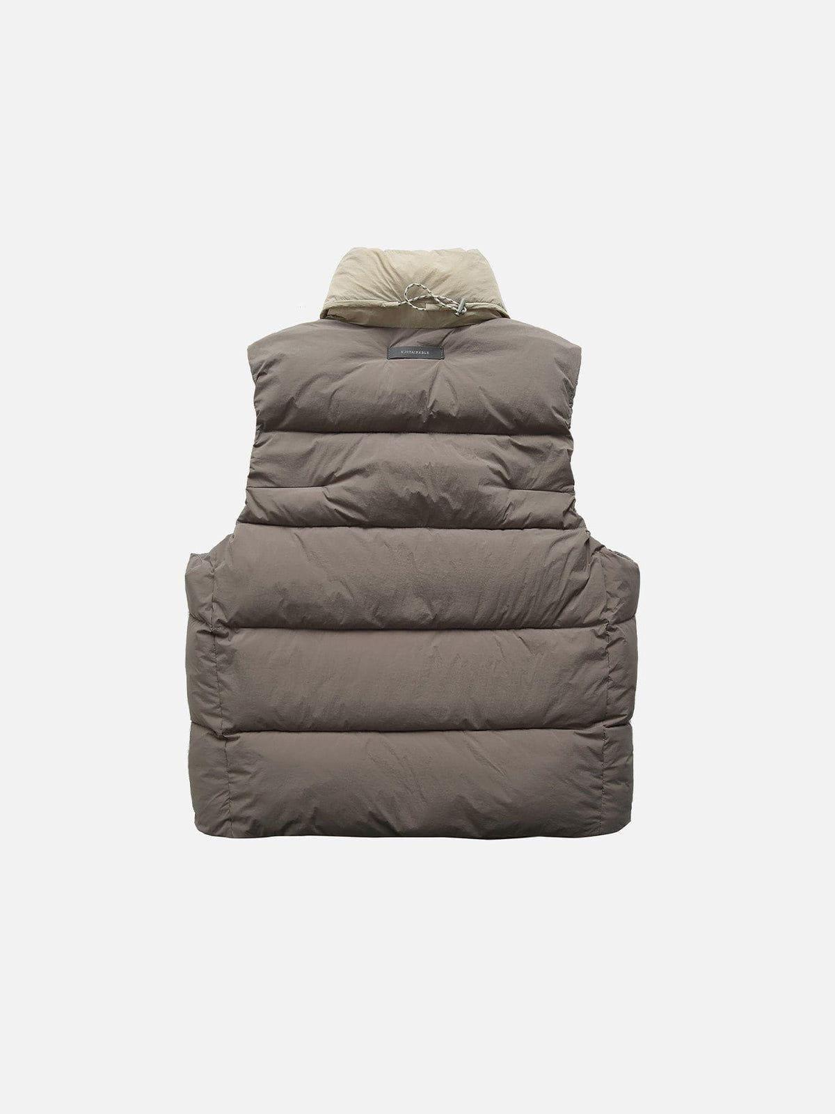 Aelfric Eden Pocket Patchwork Puffer Vest Product Image