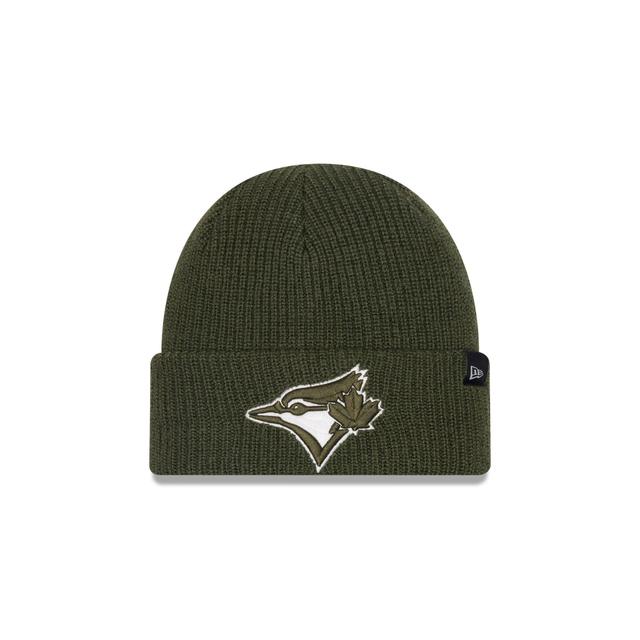 Toronto Blue Jays Green Merino Wool Knit Beanie Male Product Image