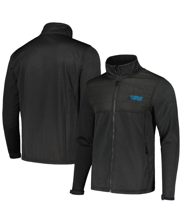 Mens Dunbrooke Heather Black Carolina Panthers Explorer Tech Full-Zip Jacket Product Image