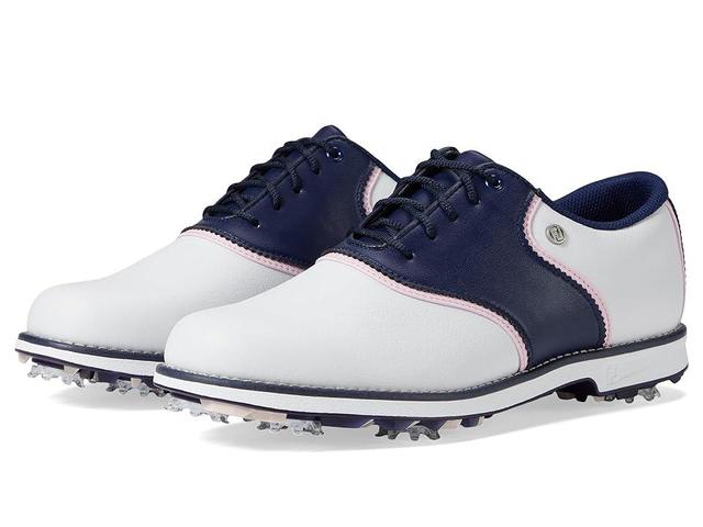 FootJoy Premiere Series - Bel Air Golf Shoes (White/Navy/Pink) Women's Shoes Product Image