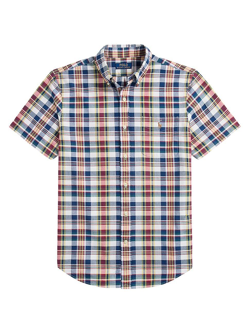 Mens Classic Oxford Short-Sleeve Sport Shirt Product Image