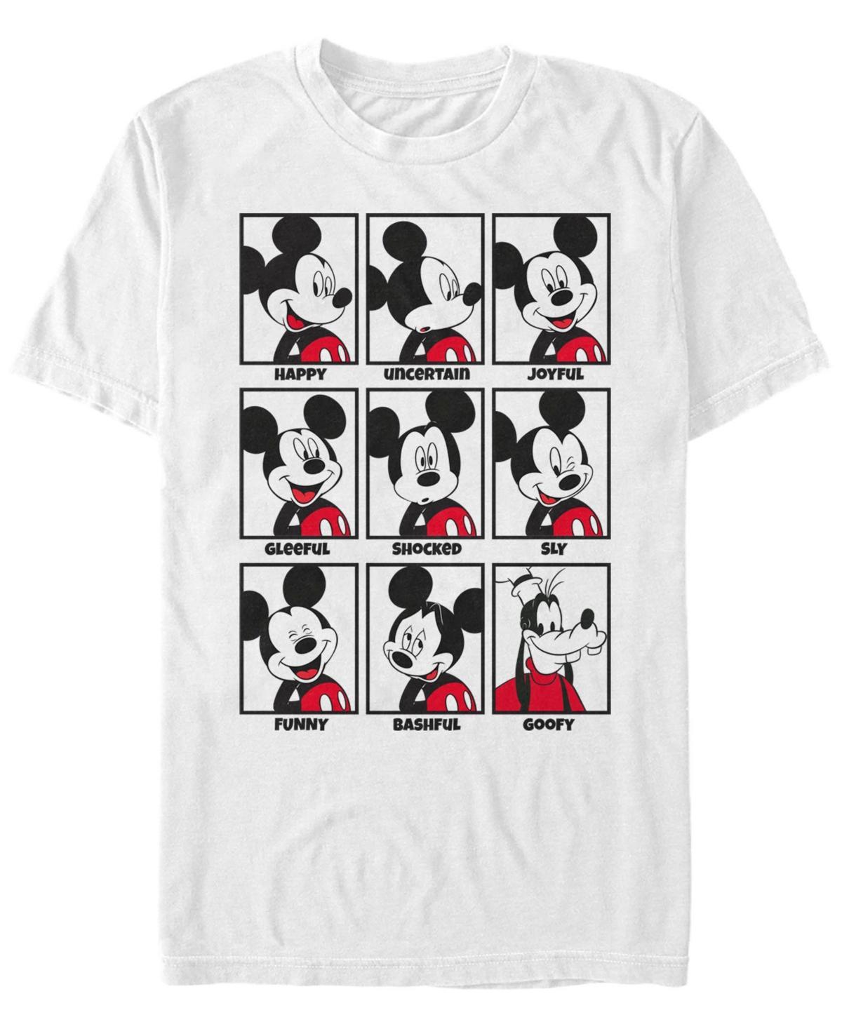 Fifth Sun Mens Mickey Mood Short Sleeve T-Shirt Product Image