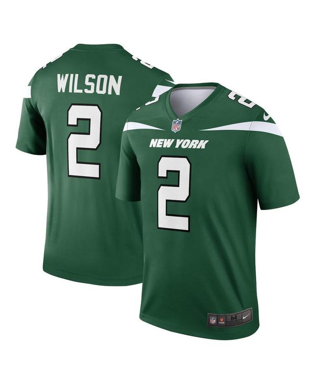 Nike Mens Zach Wilson Gotham New York Jets Legend Jersey - Green Product Image