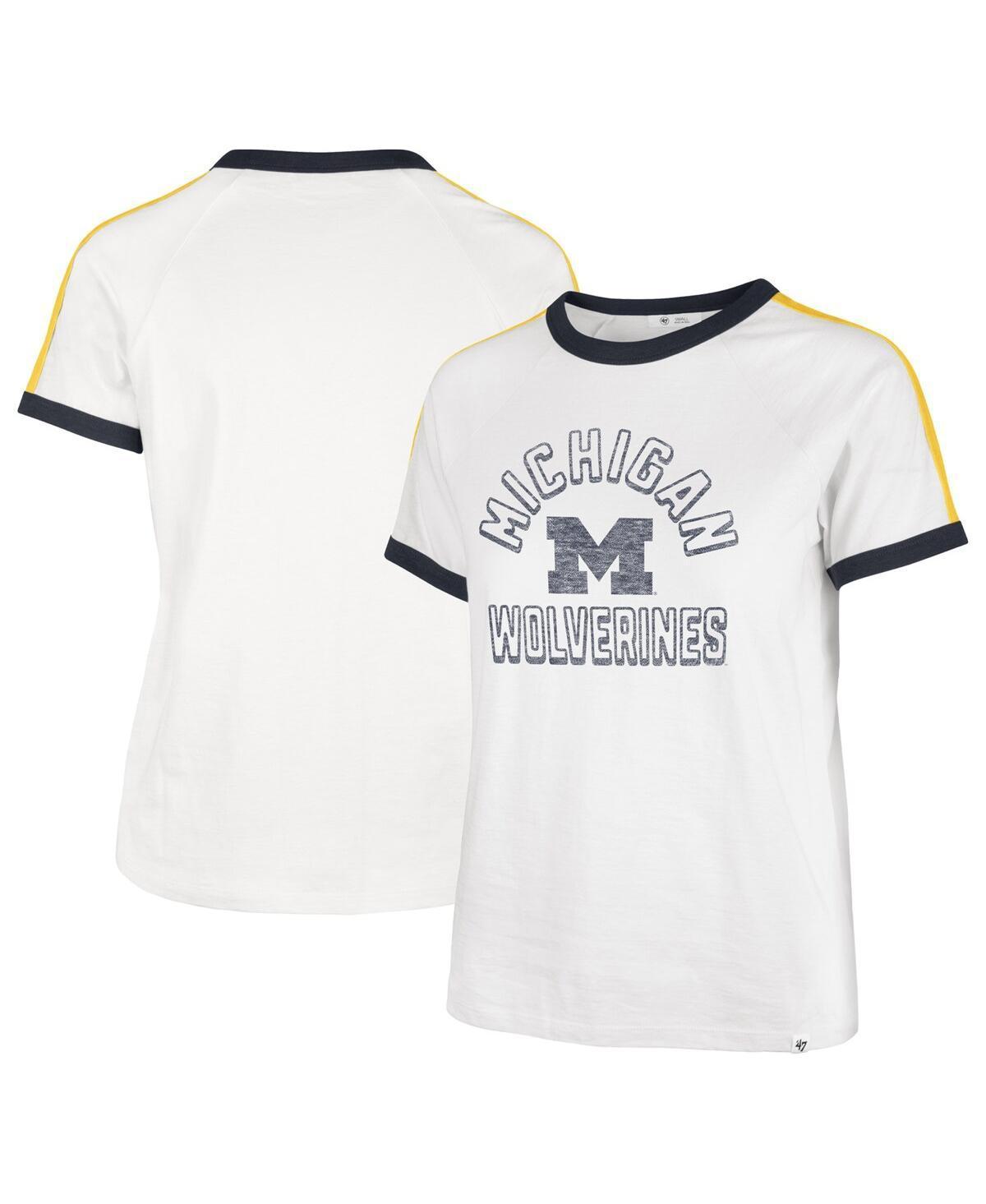 Womens 47 Michigan Wolverines Sweet Heat Peyton T-Shirt product image