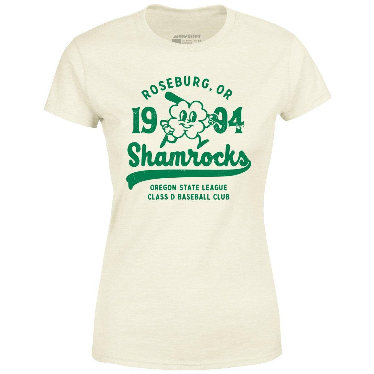 Roseburg Shamrocks - Oregon - Vintage Defunct Baseball Teams - Women's T-Shirt Female Product Image