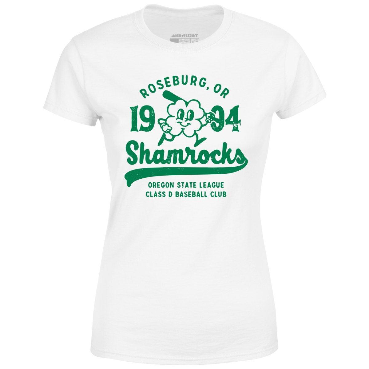 Roseburg Shamrocks - Oregon - Vintage Defunct Baseball Teams - Women's T-Shirt Female Product Image