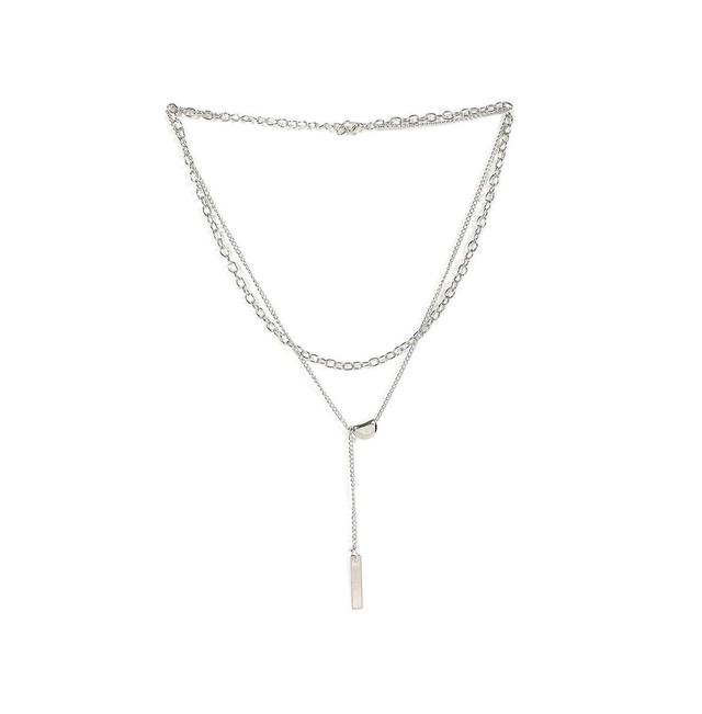 Sohi Womens Bean Layered Necklace Product Image