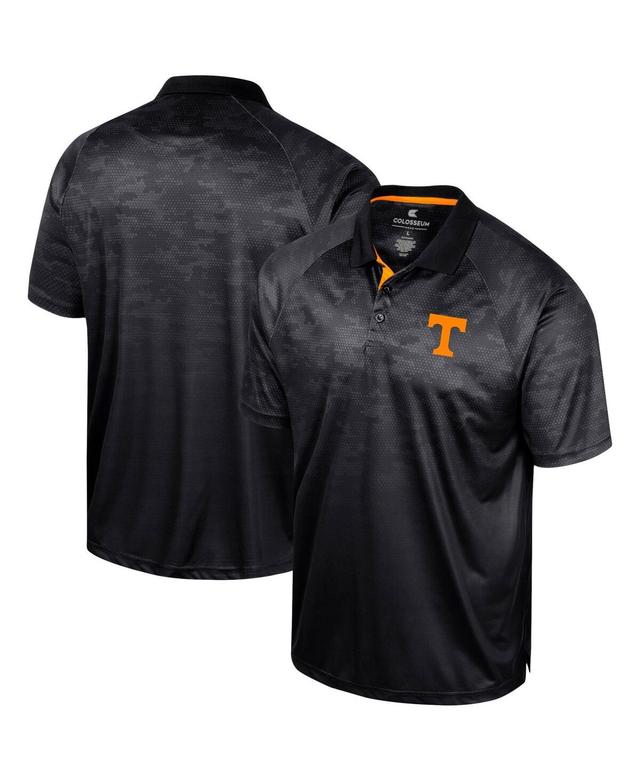 Mens Colosseum Tennessee Orange Tennessee Volunteers Honeycomb Raglan Polo Shirt Product Image