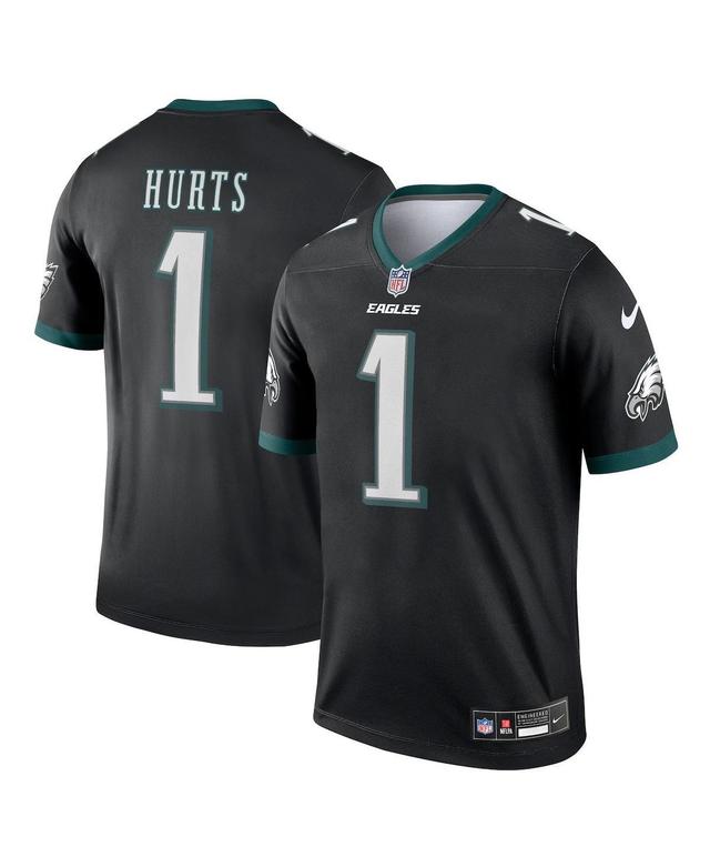 Nike Mens Jalen Hurts Philadelphia Eagles Legend Jersey - Black Product Image