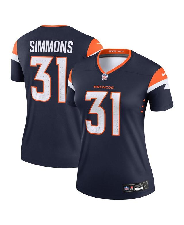 Womens Nike Justin Simmons Denver Broncos Legend Jersey Product Image