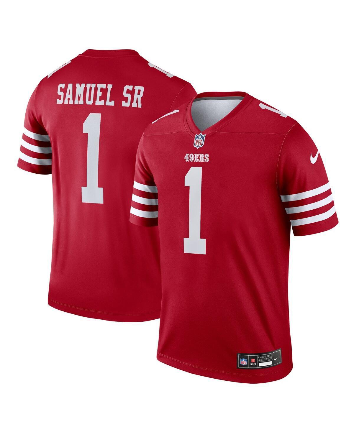 Mens Nike Deebo Samuel Sr Scarlet San Francisco 49ers Legend Jersey Product Image