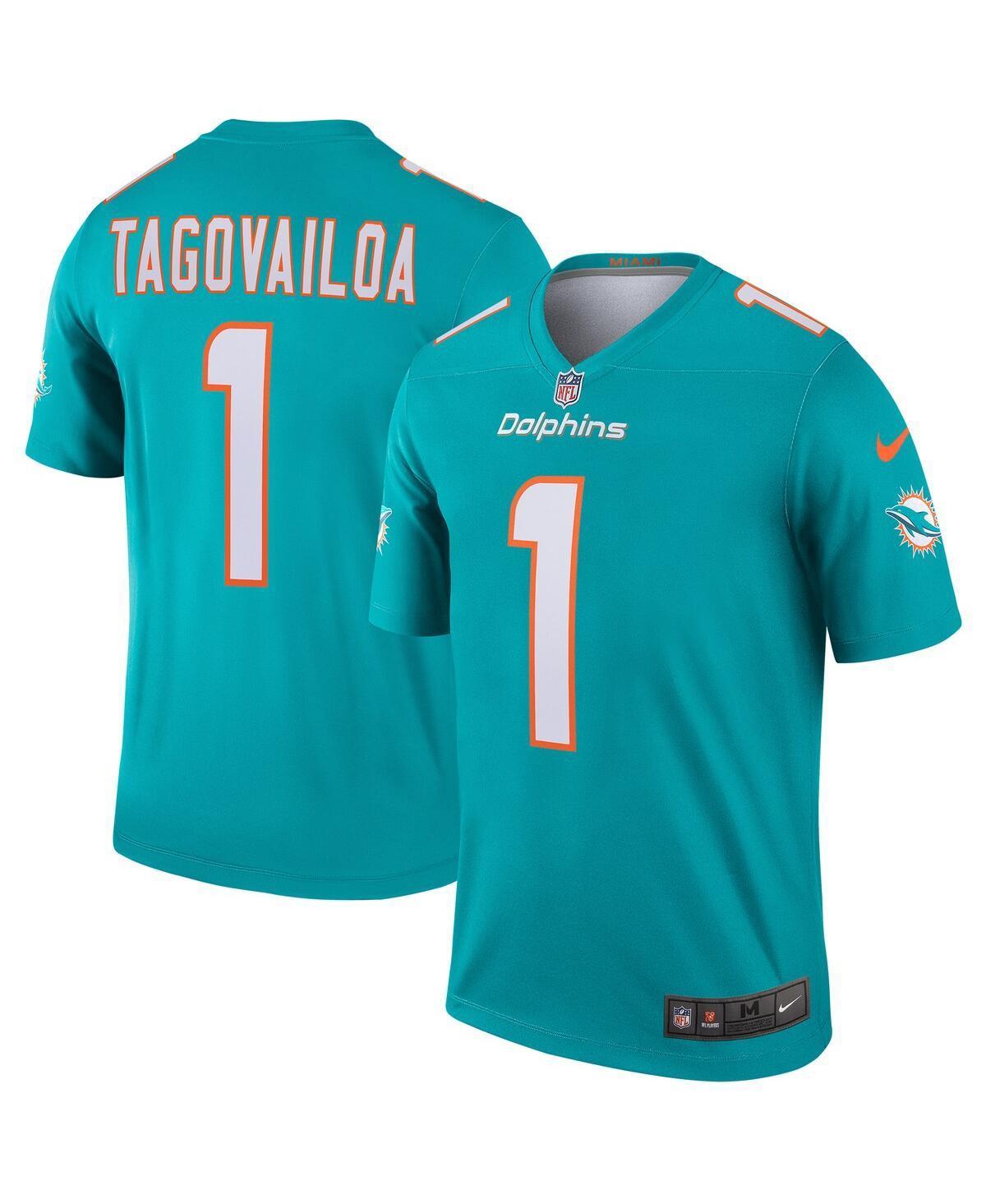 Mens Tua Tagovailoa Aqua Miami Dolphins Legend Jersey - Aqua Product Image