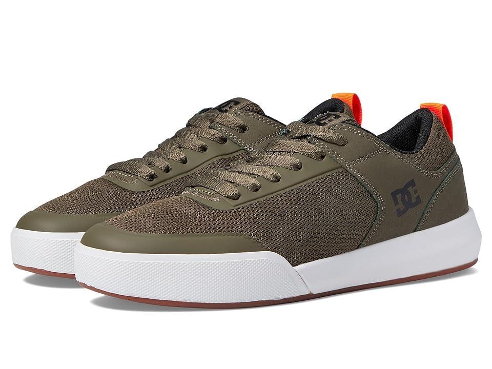 DC Transit (Olive/White) Men's Shoes Product Image