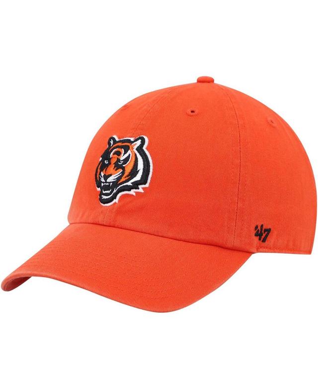 47 Brand Mens Cincinnati Bengals Secondary Clean Up Adjustable Cap Product Image