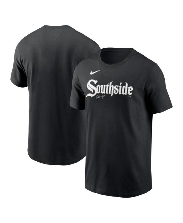 Nike Mens Black Chicago White Sox City Connect Wordmark T-Shirt Product Image