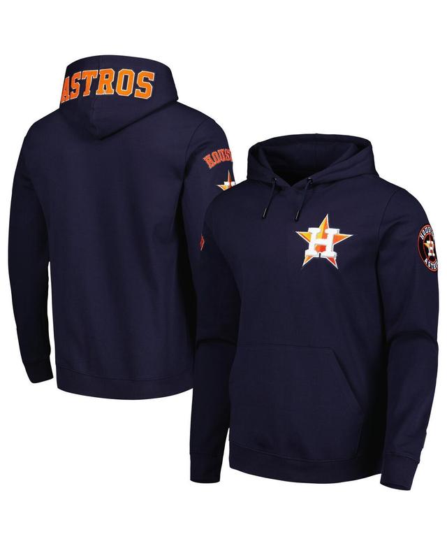 Mens Pro Standard Navy Houston Astros Team Logo Pullover Hoodie Product Image