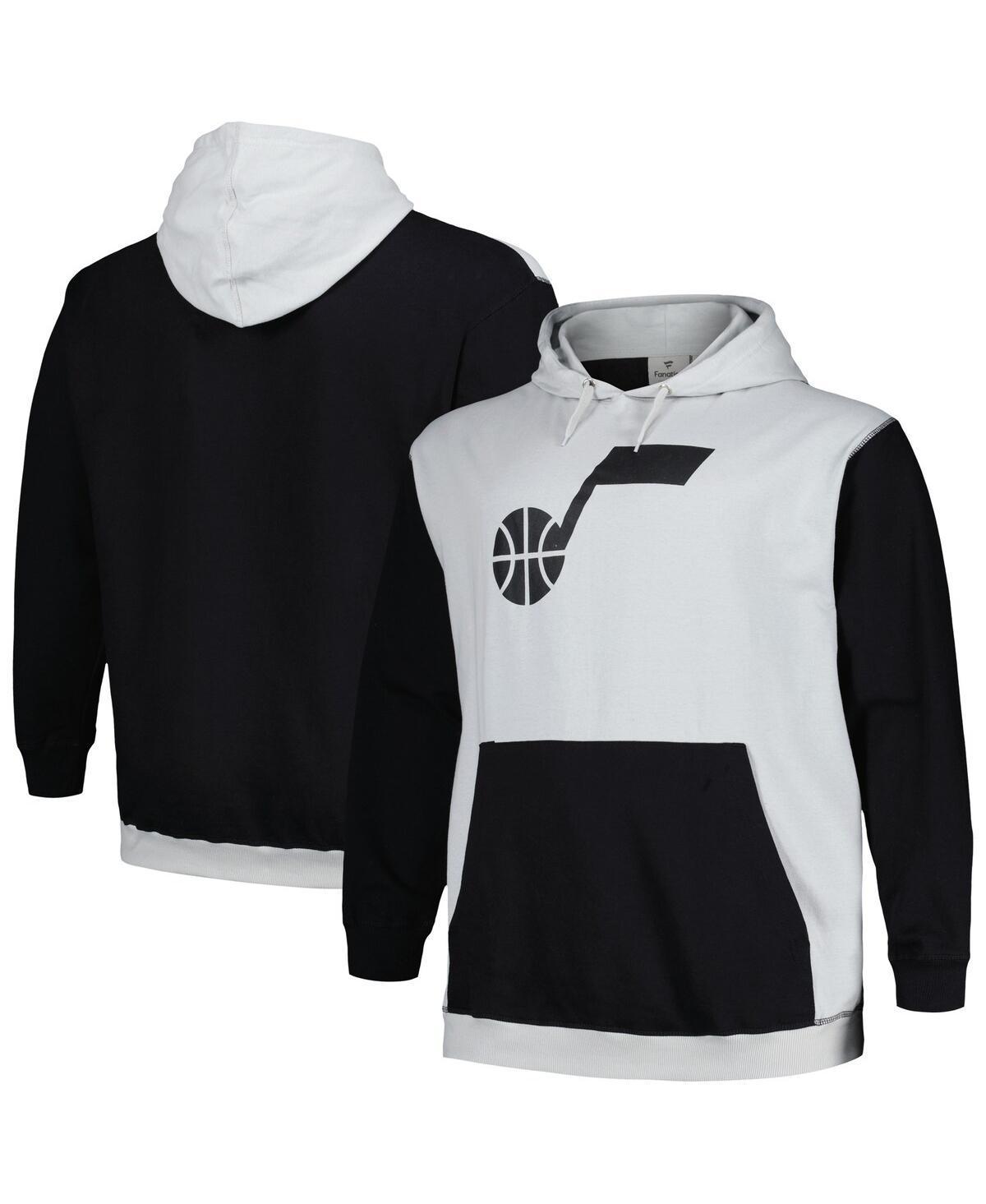 Mens Fanatics Black Utah Jazz Big and Tall Primary Arctic Pullover Hoodie - Black Product Image