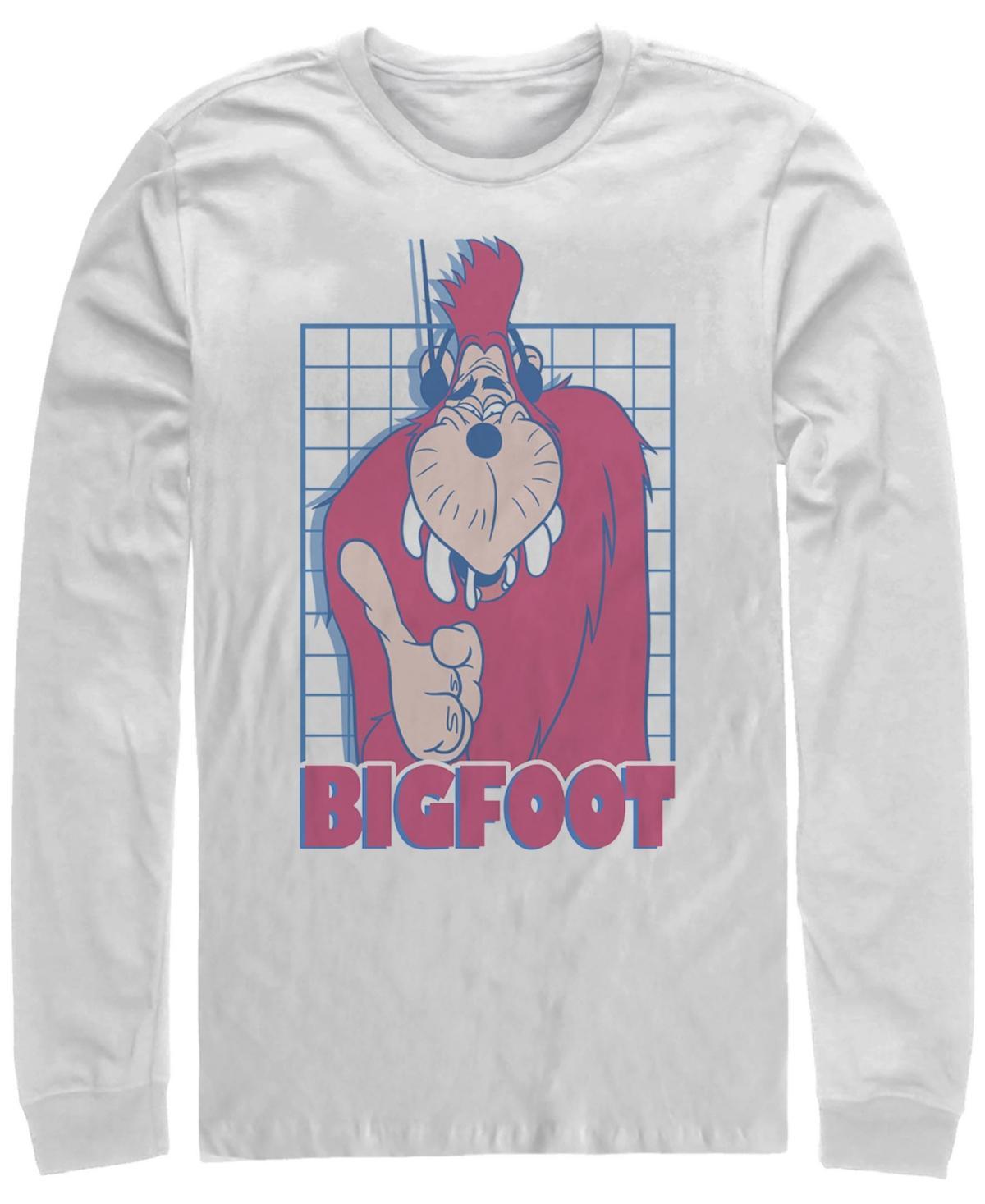 Fifth Sun A Goofy Movie Jamming Bigfoot Mens Long Sleeve Crew Neck T-shirt Product Image