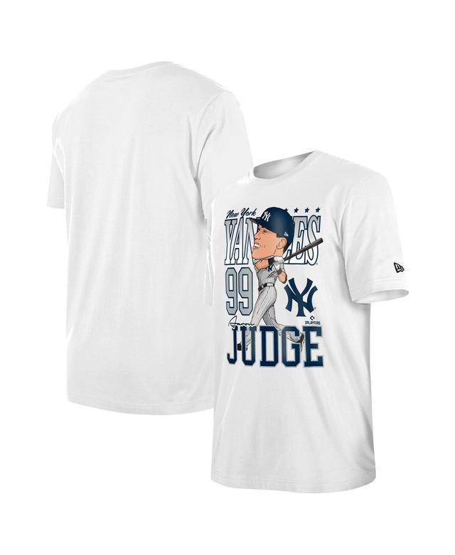 Mens New Era Aaron Judge New York Yankees Caricature T-Shirt Product Image